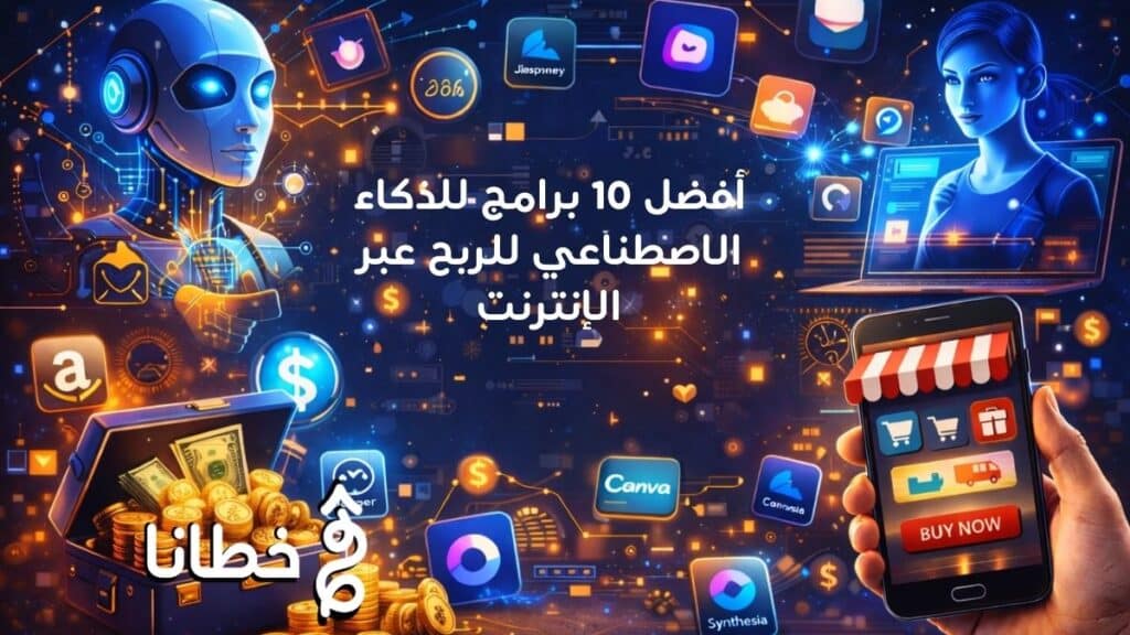 أفضل 10 برامج للذكاء الاصطناعي للربح عبر الإنترنت