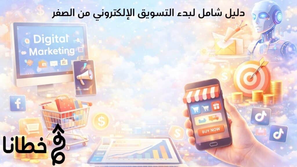 دليل شامل لبدء التسويق الإلكتروني من الصفر