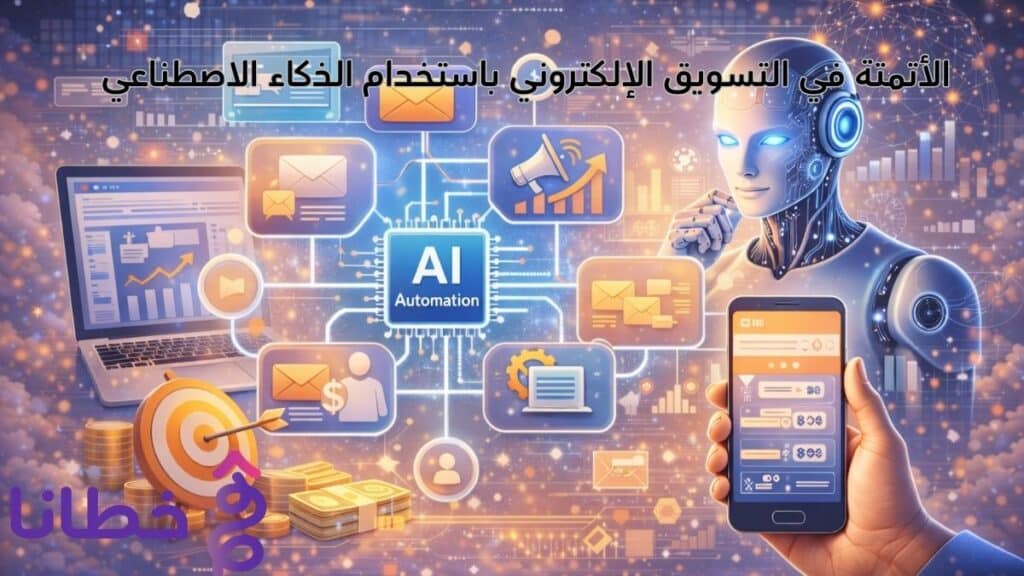 1 الأتمتة في التسويق الإلكتروني باستخدام الذكاء الاصطناعي: الدليل الشامل للتحول الرقمي الذكي في 5 خطوات - خطانا للتسويق الإلكتروني