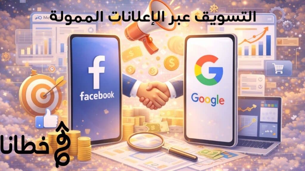 التسويق عبر الإعلانات الممولة (Facebook & Google Ads): الدليل الشامل لزيادة المبيعات وتحقيق عائد استثماري قوي