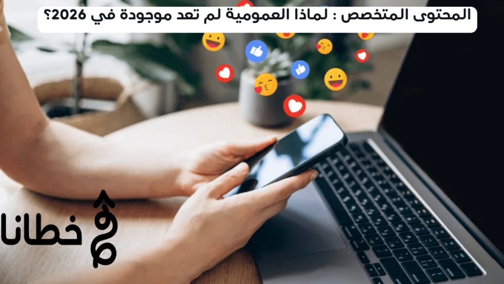 المحتوى المتخصص (Niche Content): لماذا العمومية لم تعد موجودة في 2026؟