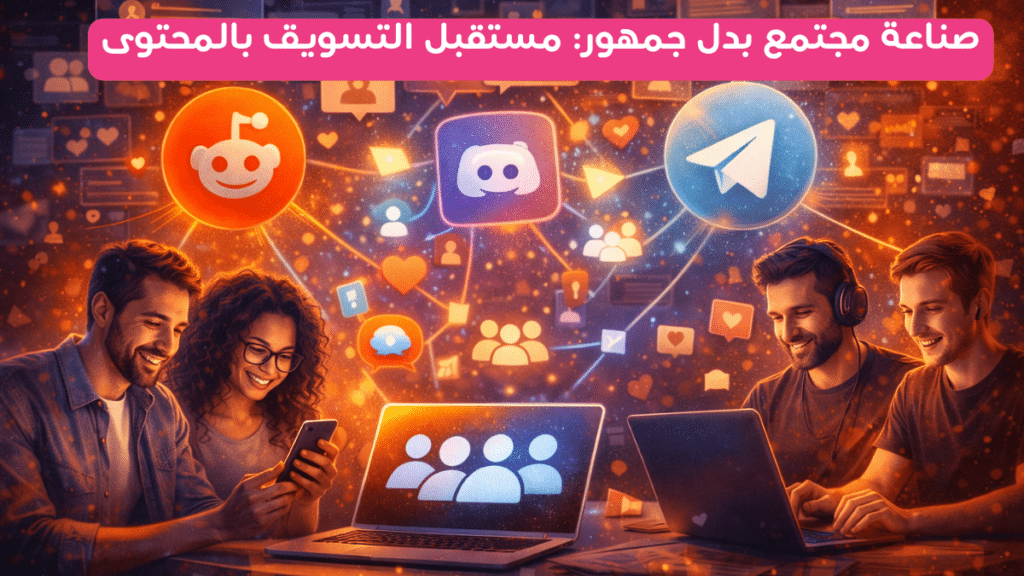 صناعة مجتمع بدل جمهور مستقبل التسويق بالمحتوى