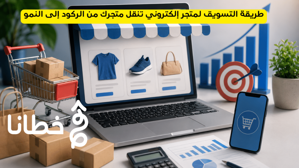 طريقة التسويق لمتجر إلكتروني تنقل متجرك من الركود إلى النمو