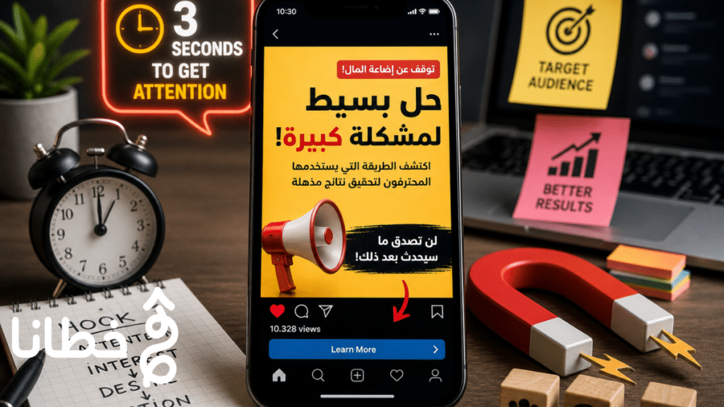 كيف تكتب إعلانًا يجذب الانتباه خلال 3 ثواني؟